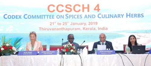 Báo cáo tóm tắt Hội nghị lần thứ 4 Ban kỹ thuật Codex quốc tế về Gia vị và các loại rau thơm được tổ chức tại Kerala, Ấn Độ từ ngày 21-25/1/2019