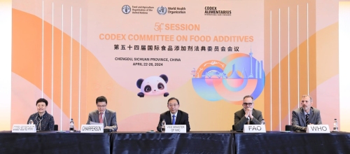 Kết quả tóm tắt Hội nghị lần thứ 54  Ban kỹ thuật Codex quốc tế về Phụ gia thực phẩm 22-26/04/2024 (Thành đô-Trung Quốc)