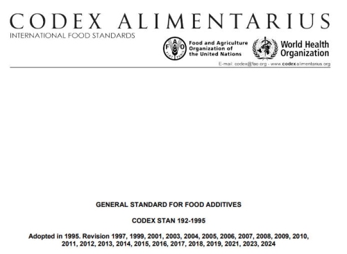 Codex Alimentarius
